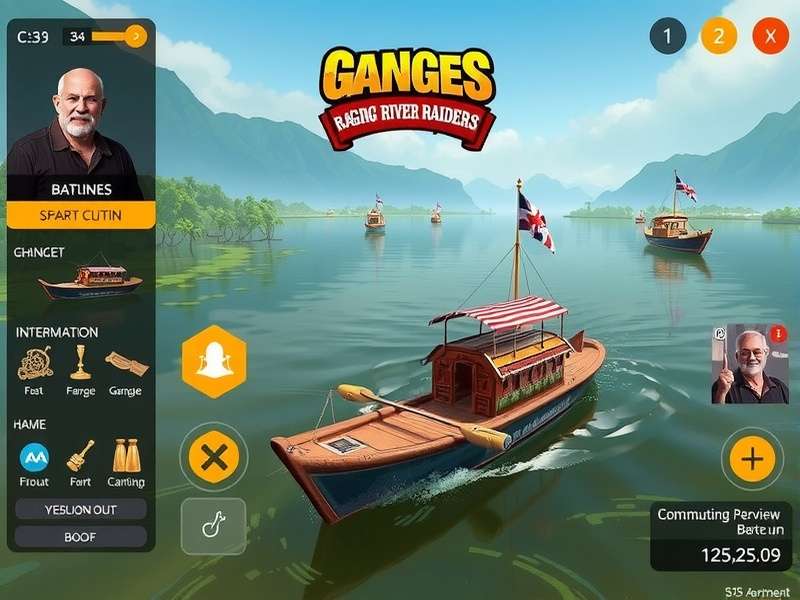 Ganges Raging River Raiders gameplay screenshot